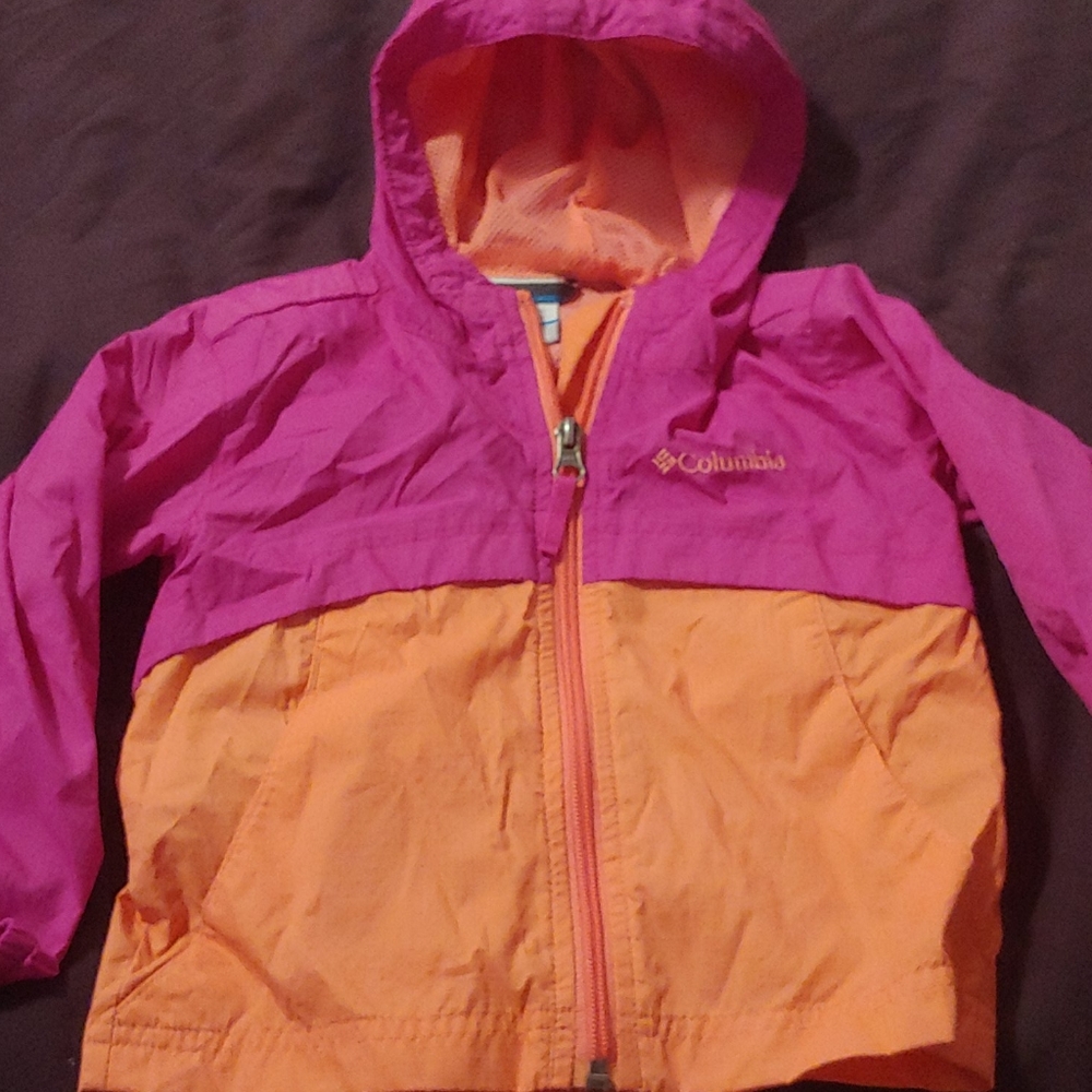 Columbia rain coat